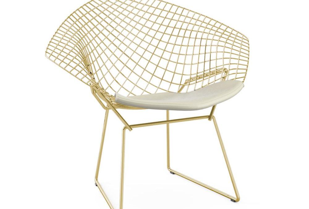 Diamond Chair by Harry Bertoia